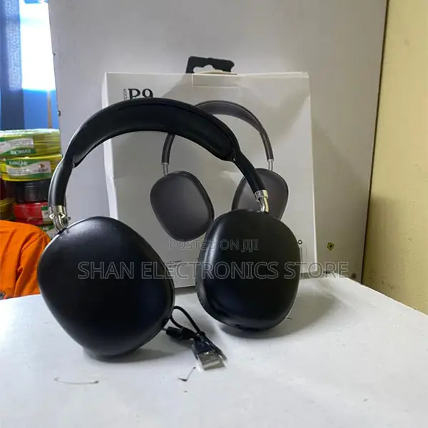 Headphones za P9 Bluetooth Zinazobebeka Zenye Muundo wa Over-Ear - 1