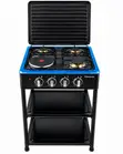 Electromate 3+1 Standing Cooker with Shelves - 2