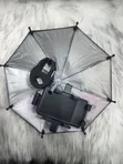 Motorcycle Phone Holder with Umbrella - 3