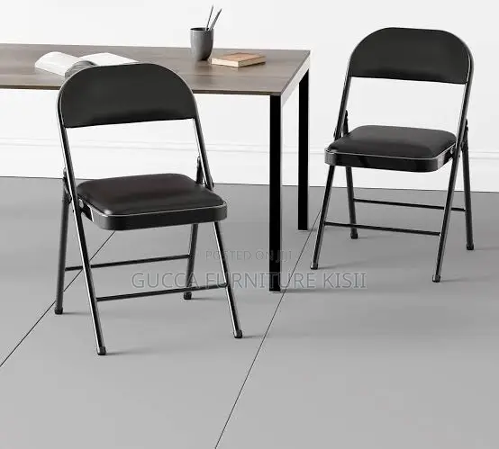 Kiti cha Mihadhara cha Leatherette Kinachokunjwa Kisicho na Mikono - 1