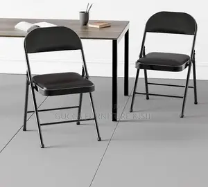 Kiti cha Mihadhara cha Leatherette Kinachokunjwa Kisicho na Mikono