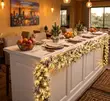 2.7M Classic Snowy Pinecone Pre-Lit Holiday Garland - 1
