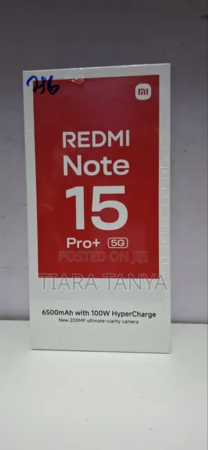 Xiaomi Redmi Note 15 Pro 256GB Nyeusi Mpya