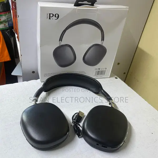 P9 Headphones za Wireless - Mpya Kabisa - 1