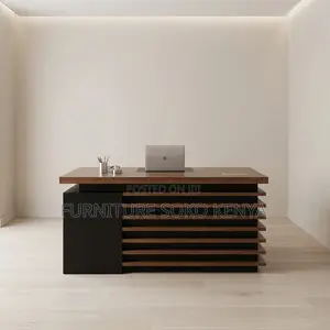 Executive Working Desk | 140cm Golden Modern Table