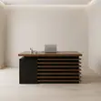 Executive Working Desk | 140cm Golden Modern Table - 1
