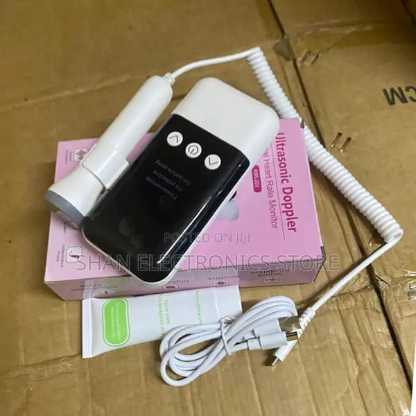 Portable Fetal Doppler Baby Heartbeat Monitor - 1