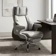 Modern Executive Leather Swivel Chair - 3