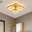 Modern 4-Ring LED Ceiling Light - 1