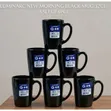 Set of 6 Luminarc New Morning Black Cups - 1