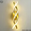 Designer LED Wall Lights - Modern Twist - 1