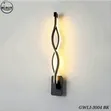 Designer LED Wall Lights - Modern Twist - 3