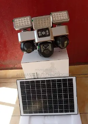 Kamera ya Usalama ya VTS30 Inayotumia Nguvu za Jua na Lensi Tatu