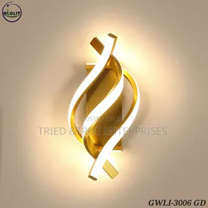 Luxury Twist-Design LED Wall Sconces