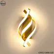 Luxury Twist-Design LED Wall Sconces - 1