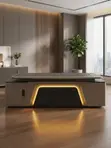 240cm Executive L-Shaped Office Desk - 1