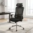 Ergonomic Office Chair with Adjustable Knob - 4