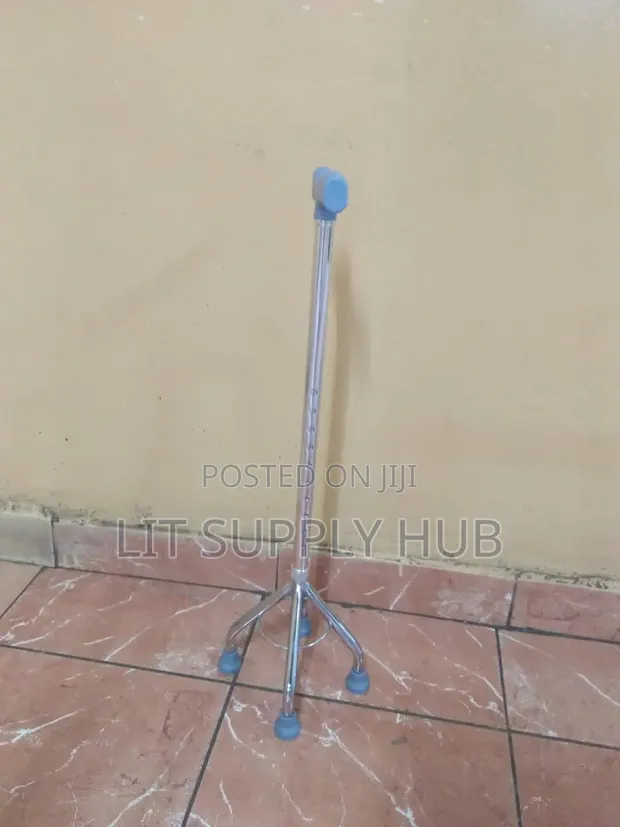 Tripod Walking Stick - Heavy Duty, Adjustable - 1