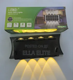 Solar Wall Light BK8 - Auto Sensor