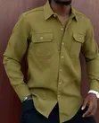 Men's Double-Pocket Casual Shirts - 2