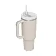 Thermos ya Stainless Steel 40oz yenye Handle na Straw - 1