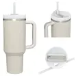 Thermos ya Stainless Steel 40oz yenye Handle na Straw - 2