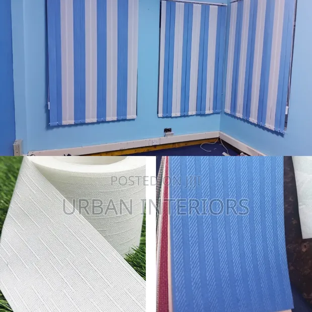 Blinds za Ofisi za Bluu - Mpya Kabisa - 1