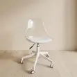 Kiti cha Chakula cha Ofisi chenye Ergonomic | Nyeupe ya Kisasa - 3