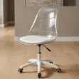 Kiti cha Chakula cha Ofisi chenye Ergonomic | Nyeupe ya Kisasa - 4