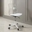 Kiti cha Chakula cha Ofisi chenye Ergonomic | Nyeupe ya Kisasa - 5