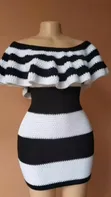 Shono Crocheted Dress - 1
