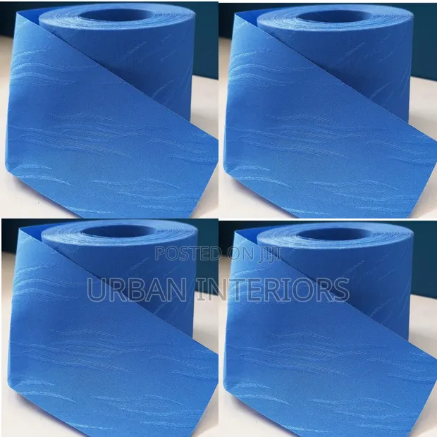 New Look Blue Vertical Office Blinds - 1