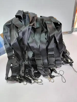 Lanyards Nyeusi Bora na Kifunga Usalama cha Breakaway