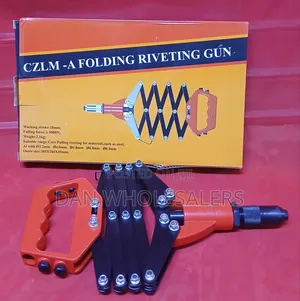 Red Folding Manual Riveting Gun