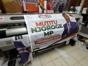 Huduma za Uchapishaji wa Mabango ya Kampeni Ubora wa Premium