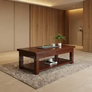 Executive Design Coffee Table Mbao za Mahogany
