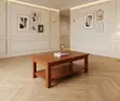 Executive Design Coffee Table Mbao za Mahogany - 3