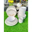 24-Piece Japanese Ceramic Dinner Set for 6 - 2
