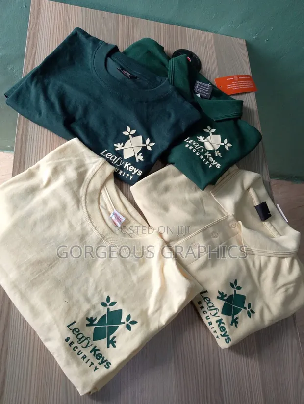 T-Shirt za Pamba 100% Zenye Nembo - 1