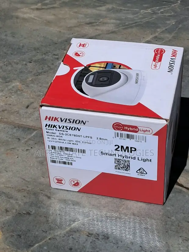 Hikvision 2MP Smart Hybrid Light Dome CCTV Camera - 1