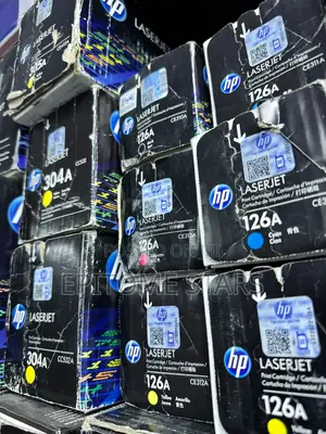 HP 126A Vivid Nyeusi Toner Halisi ya LaserJet