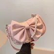 Mkoba wa Pink wa Ngozi wa Mtindo - 1