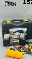 Portable Car Tyre Air Compressor with Pressure Gauge - 2