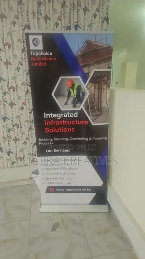 Office Space Broadbase Roll Up Banner Printing