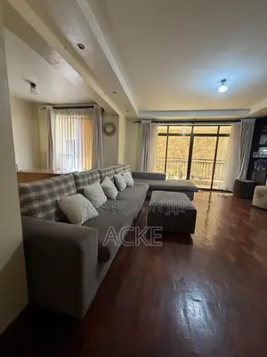 Used Gray Fabric Sofaset