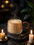 Vikombe vya Latte vya Kioo cha Borosilicate chenye Ribbed (6pc) - 3