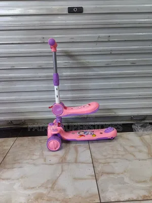 Scooter ya Watoto Wachanga yenye Kiti - Pink