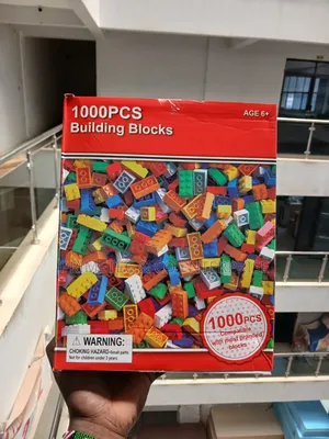Vitu vya Kujenga vya Watoto Vipande 1000
