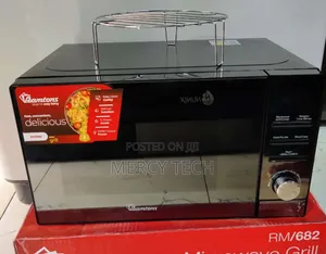 Ramtons RM682 20L Digital Microwave with Grill (Black Glass)