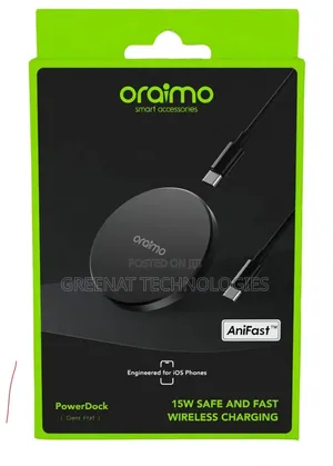 Oraimo PowerDock 15W AniFast Wireless Charger Pad